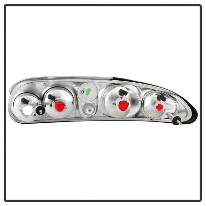 Chrome Euro Style Tail Lights <br>93-02 Chevrolet Camaro