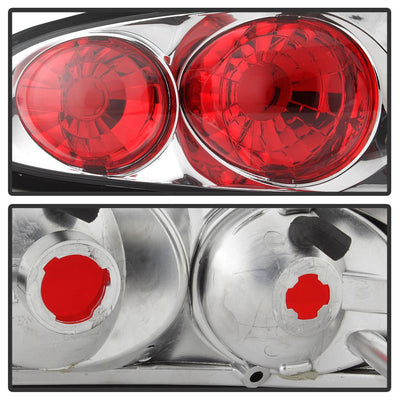 Chrome Euro Style Tail Lights <br>93-02 Chevrolet Camaro