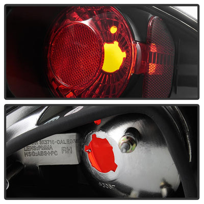 Black Euro Style Tail Lights <br>95-02 Chevrolet Cavalier