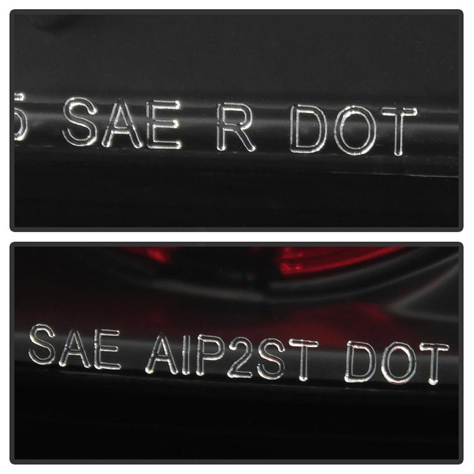 Black Euro Style Tail Lights <br>95-02 Chevrolet Cavalier