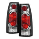Chrome Euro Style Tail Lights <br>88-98 Chevy GMC C/K-Series