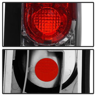 Chrome Euro Style Tail Lights <br>88-98 Chevy GMC C/K-Series
