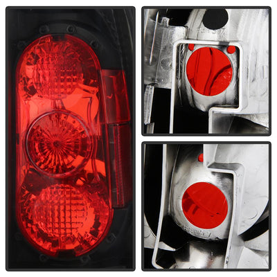 Black Euro Style Tail Lights <br>88-98 Chevy GMC C/K-Series
