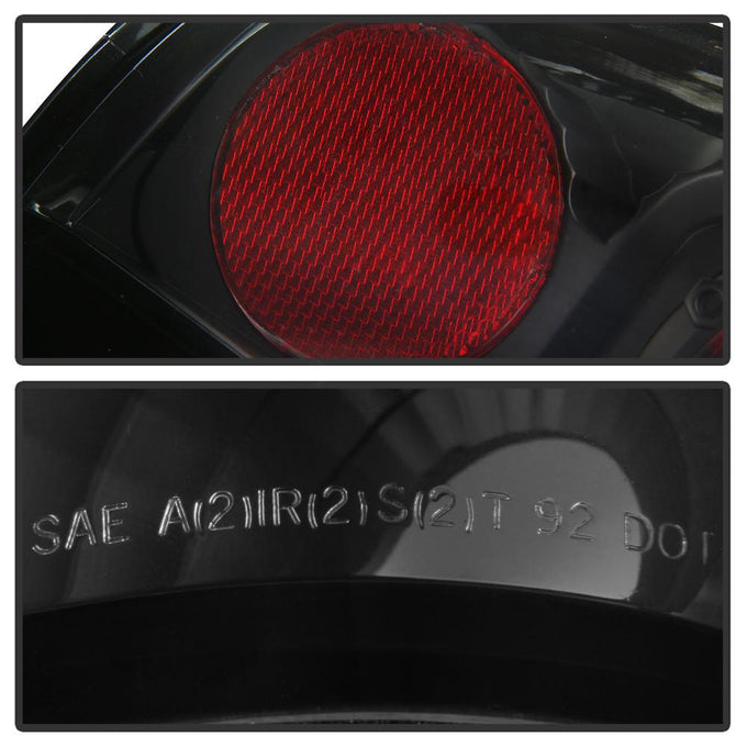 Black Euro Style Tail Lights <br>88-98 Chevy GMC C/K-Series