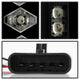 Black LED Tail Lights <br>88-98 Chevy GMC C/K-Series
