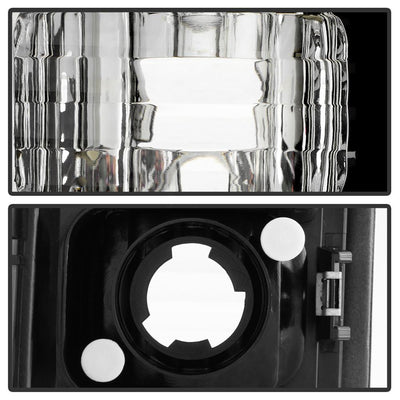Black LED Tail Lights <br>88-98 Chevy GMC C/K-Series