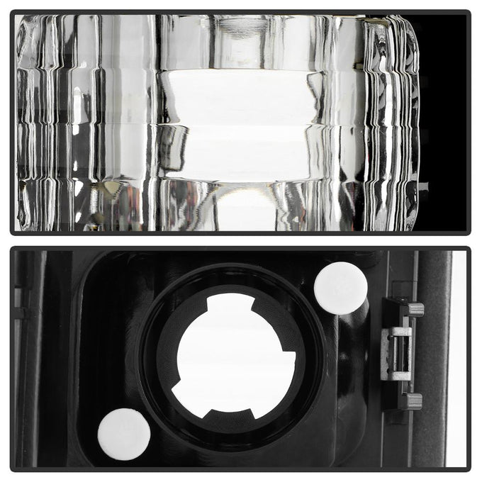 Black LED Tail Lights <br>88-98 Chevy GMC C/K-Series