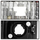 Red Clear LED Tail Lights <br>88-98 Chevy GMC C/K-Series