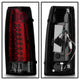 Red Smoke LED Tail Lights <br>88-98 Chevy GMC C/K-Series