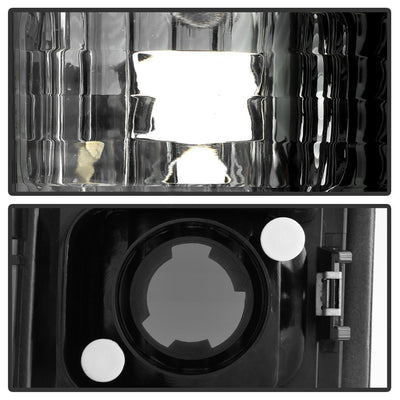 Red Smoke LED Tail Lights <br>88-98 Chevy GMC C/K-Series