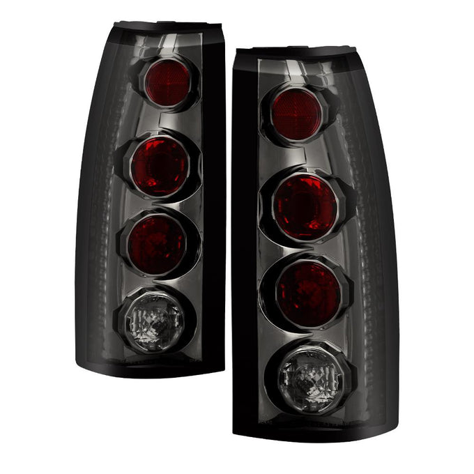 Smoke Euro Style Tail Lights <br>88-98 Chevy GMC C/K-Series