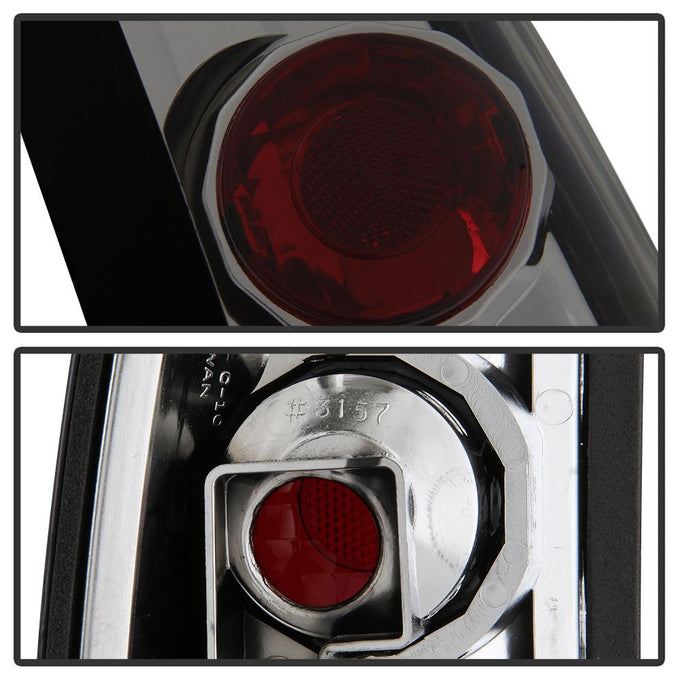 Smoke Euro Style Tail Lights <br>88-98 Chevy GMC C/K-Series