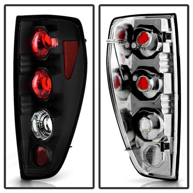 Black Euro Style Tail Lights <br>04-13 Chevrolet Colorado 04-12 GMC Canyon