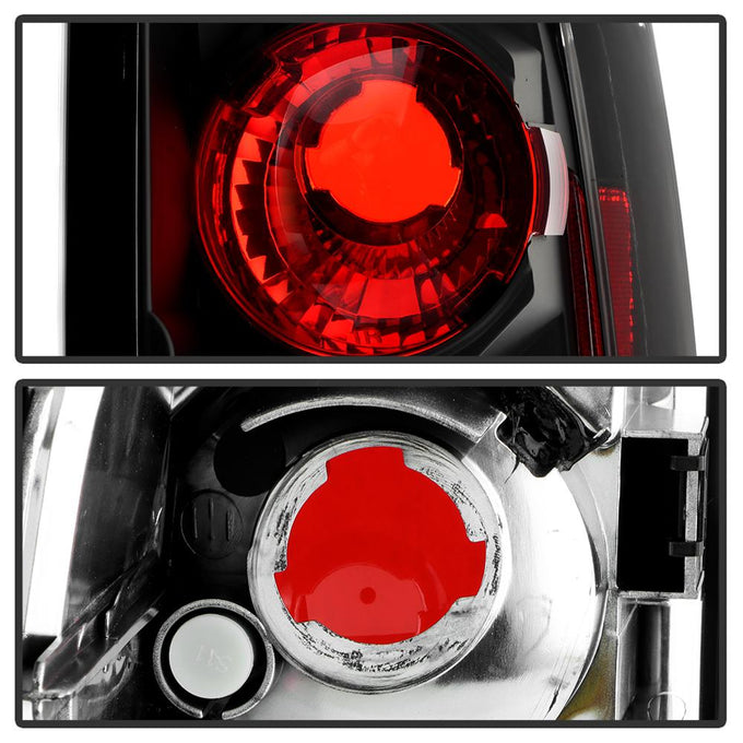 Black Euro Style Tail Lights <br>04-13 Chevrolet Colorado 04-12 GMC Canyon