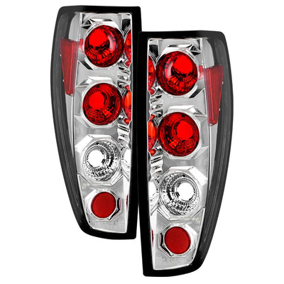 Chrome Euro Style Tail Lights <br>04-13 Chevrolet Colorado 04-12 GMC Canyon