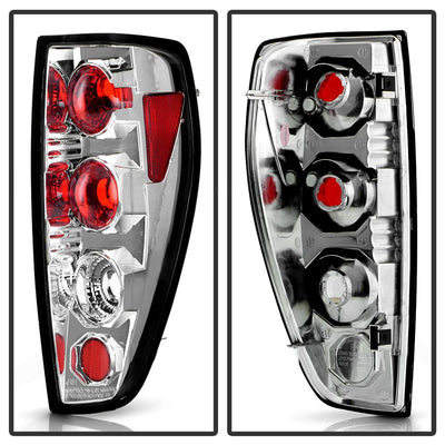 Chrome Euro Style Tail Lights <br>04-13 Chevrolet Colorado 04-12 GMC Canyon