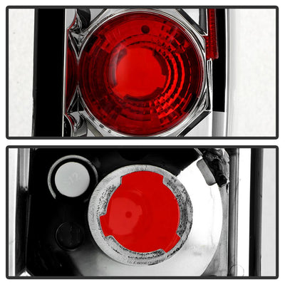Chrome Euro Style Tail Lights <br>04-13 Chevrolet Colorado 04-12 GMC Canyon