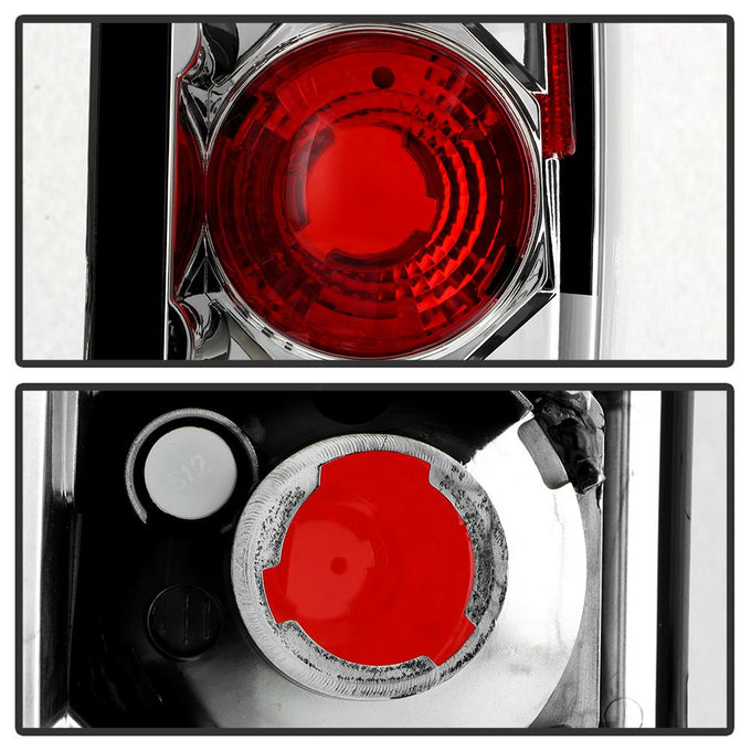 Chrome Euro Style Tail Lights <br>04-13 Chevrolet Colorado 04-12 GMC Canyon
