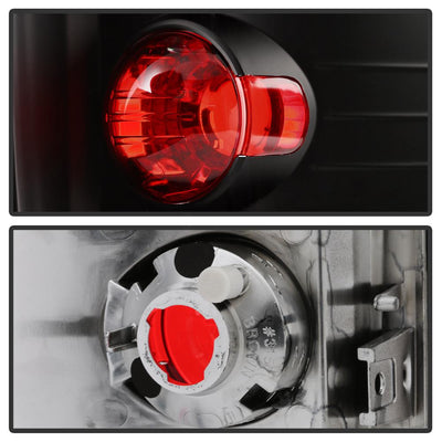 Black Euro Style Tail Lights <br>00-06 Chevy Suburban Tahoe, GMC Yukon