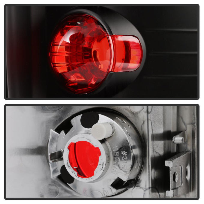 Black Euro Style Tail Lights <br>00-06 Chevy Suburban Tahoe, GMC Yukon