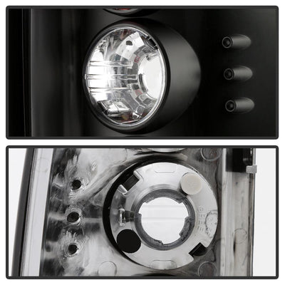 Black Euro Style Tail Lights <br>00-06 Chevy Suburban Tahoe, GMC Yukon