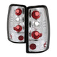 Chrome Euro Style Tail Lights <br>00-06 Chevy Suburban Tahoe, GMC Yukon