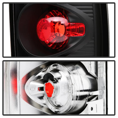 Black Euro Style Tail Lights <br>00-06 Chevy Suburban Tahoe, GMC Yukon Yukon XL 2500