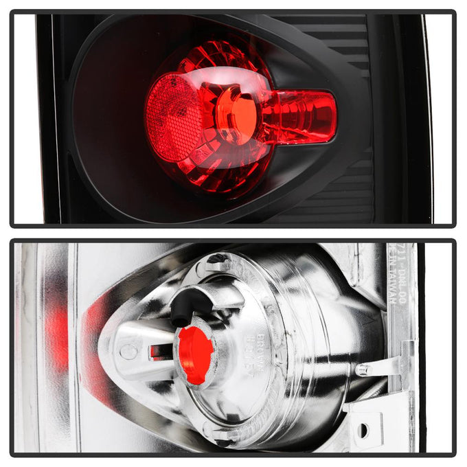 Black Euro Style Tail Lights <br>00-06 Chevy Suburban Tahoe, GMC Yukon Yukon XL 2500