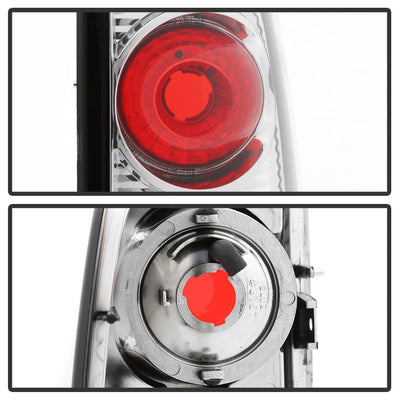 Chrome Euro Style Tail Lights <br>00-06 Chevy Suburban Tahoe, GMC Yukon Yukon XL 2500