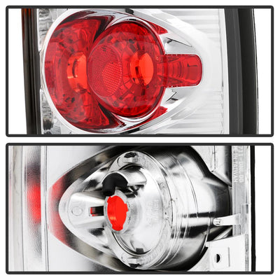 Chrome Euro Style Tail Lights <br>00-06 Chevy Suburban Tahoe, GMC Yukon Yukon XL 2500