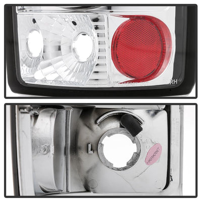 Chrome Euro Style Tail Lights <br>00-06 Chevy Suburban Tahoe, GMC Yukon Yukon XL 2500