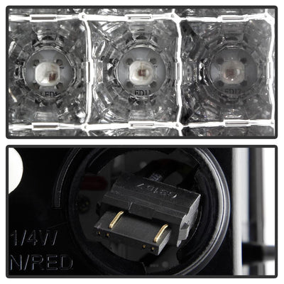 Black LED Tail Lights <br>00-06 Chevy Suburban Tahoe, GMC Yukon Yukon XL 2500