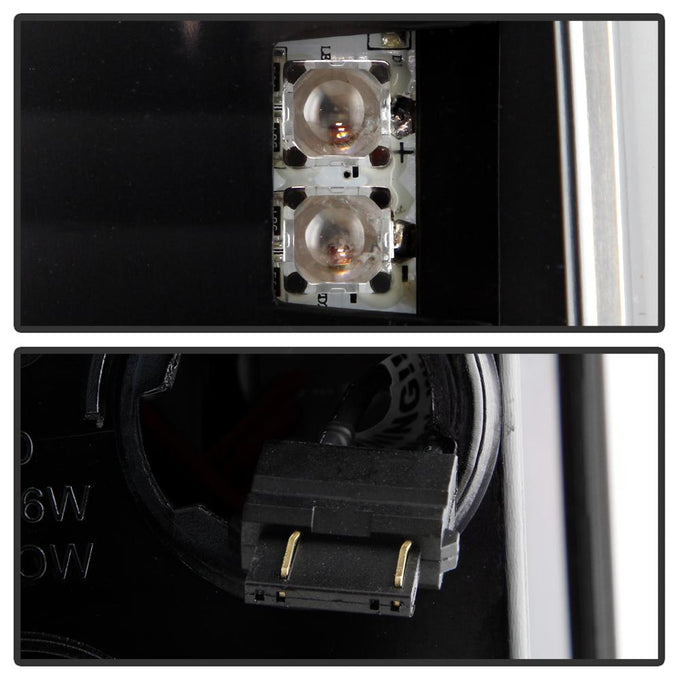 Black LED Tail Lights <br>00-06 Chevy Suburban Tahoe, GMC Yukon Yukon XL 2500