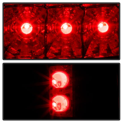 Black LED Tail Lights <br>00-06 Chevy Suburban Tahoe, GMC Yukon Yukon XL 2500