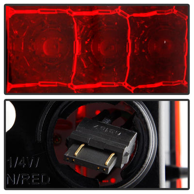 Red Clear LED Tail Lights <br>00-06 Chevy Suburban Tahoe, GMC Yukon Yukon XL 2500