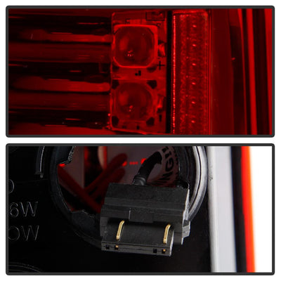Red Clear LED Tail Lights <br>00-06 Chevy Suburban Tahoe, GMC Yukon Yukon XL 2500
