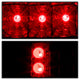 Red Clear LED Tail Lights <br>00-06 Chevy Suburban Tahoe, GMC Yukon Yukon XL 2500