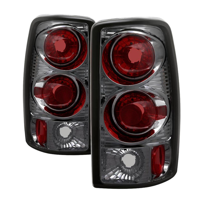 Smoke Euro Style Tail Lights <br>00-06 Chevy Suburban Tahoe, GMC Yukon Yukon XL 2500