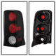 Black Euro Style Tail Lights <br>02-06 Cadillac Escalade 03-06 Cadillac Escalade ESV