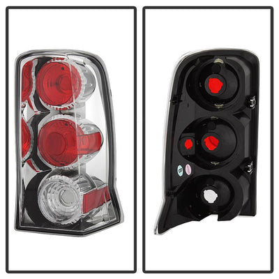 Chrome Euro Style Tail Lights <br>02-06 Cadillac Escalade 03-06 Cadillac Escalade ESV