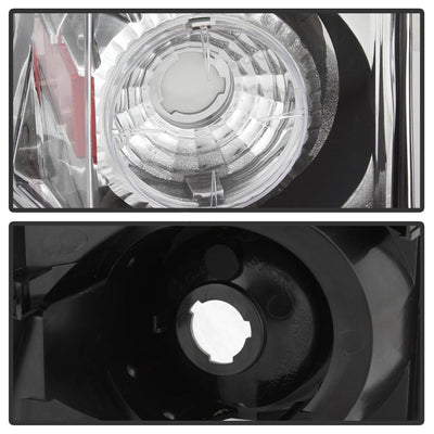 Chrome Euro Style Tail Lights <br>02-06 Cadillac Escalade 03-06 Cadillac Escalade ESV