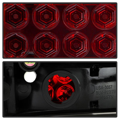 Black LED Tail Lights <br>05-07 Chrysler 300
