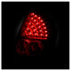 Black LED Tail Lights <br>05-07 Chrysler 300