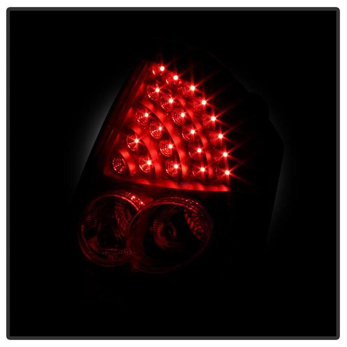 Black LED Tail Lights <br>05-07 Chrysler 300