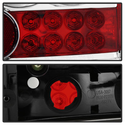 Chrome LED Tail Lights <br>05-07 Chrysler 300
