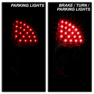 Chrome LED Tail Lights <br>05-07 Chrysler 300