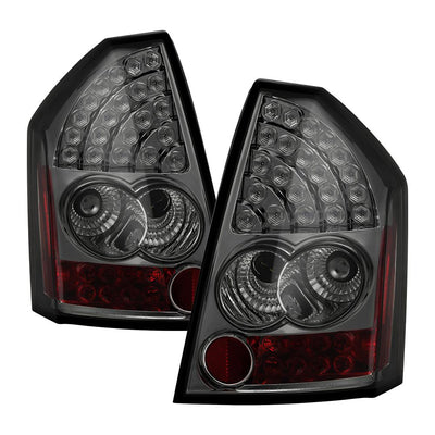 Smoke LED Tail Lights <br>05-07 Chrysler 300