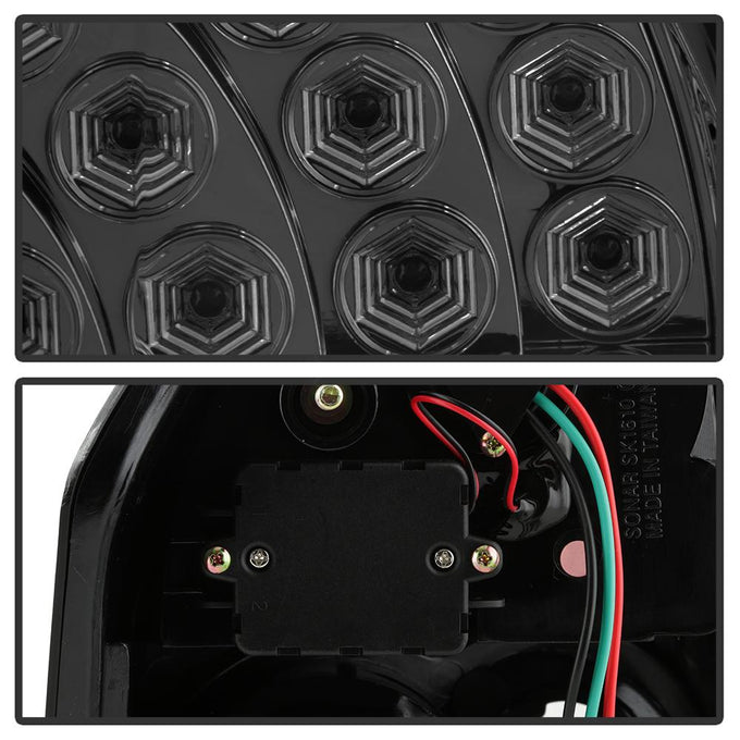 Smoke LED Tail Lights <br>05-07 Chrysler 300