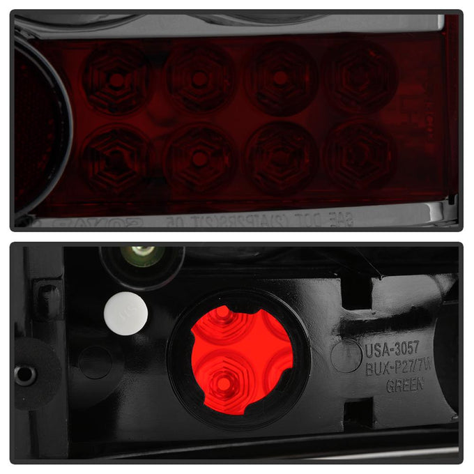 Smoke LED Tail Lights <br>05-07 Chrysler 300