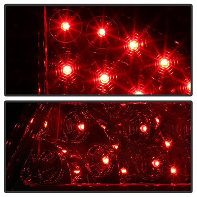 Smoke LED Tail Lights <br>05-07 Chrysler 300